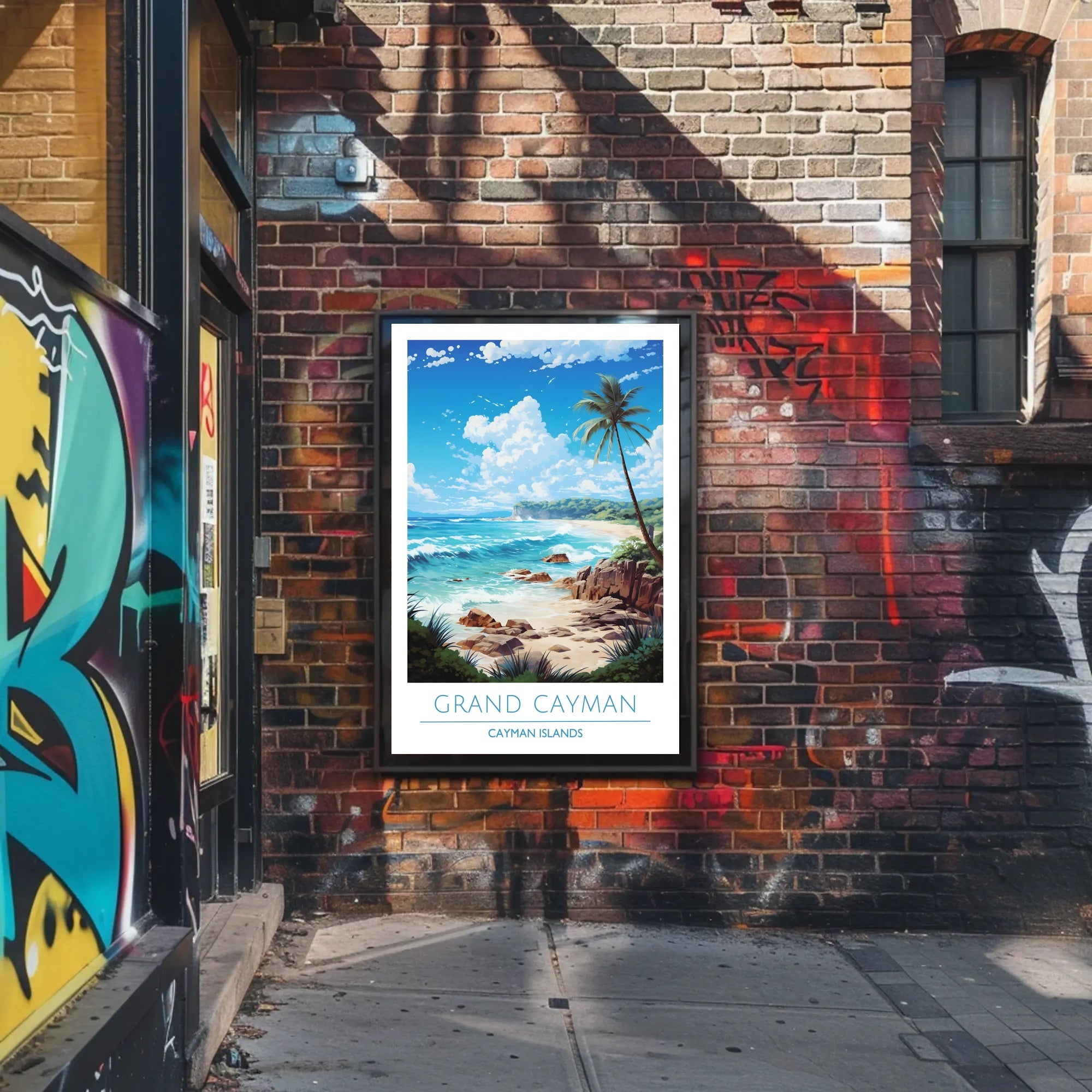 Grand Cayman Beachscape Poster