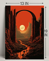 The Enchanted Canyon Poster PosterGoat