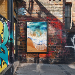 Ocean Waves Poster