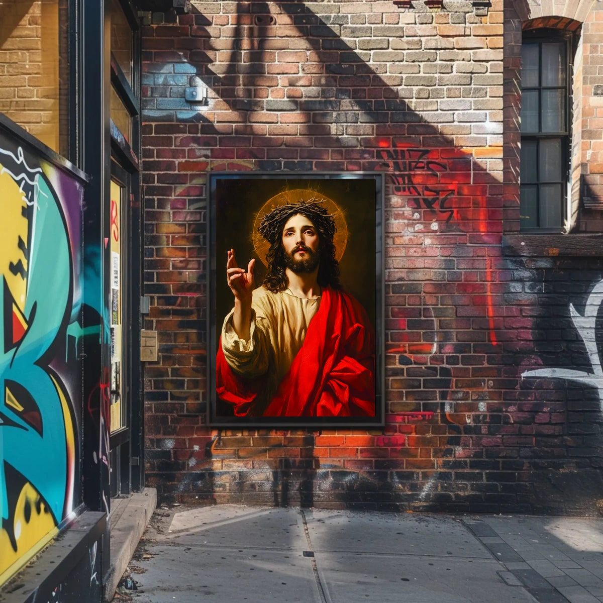 Divine Portrait Poster