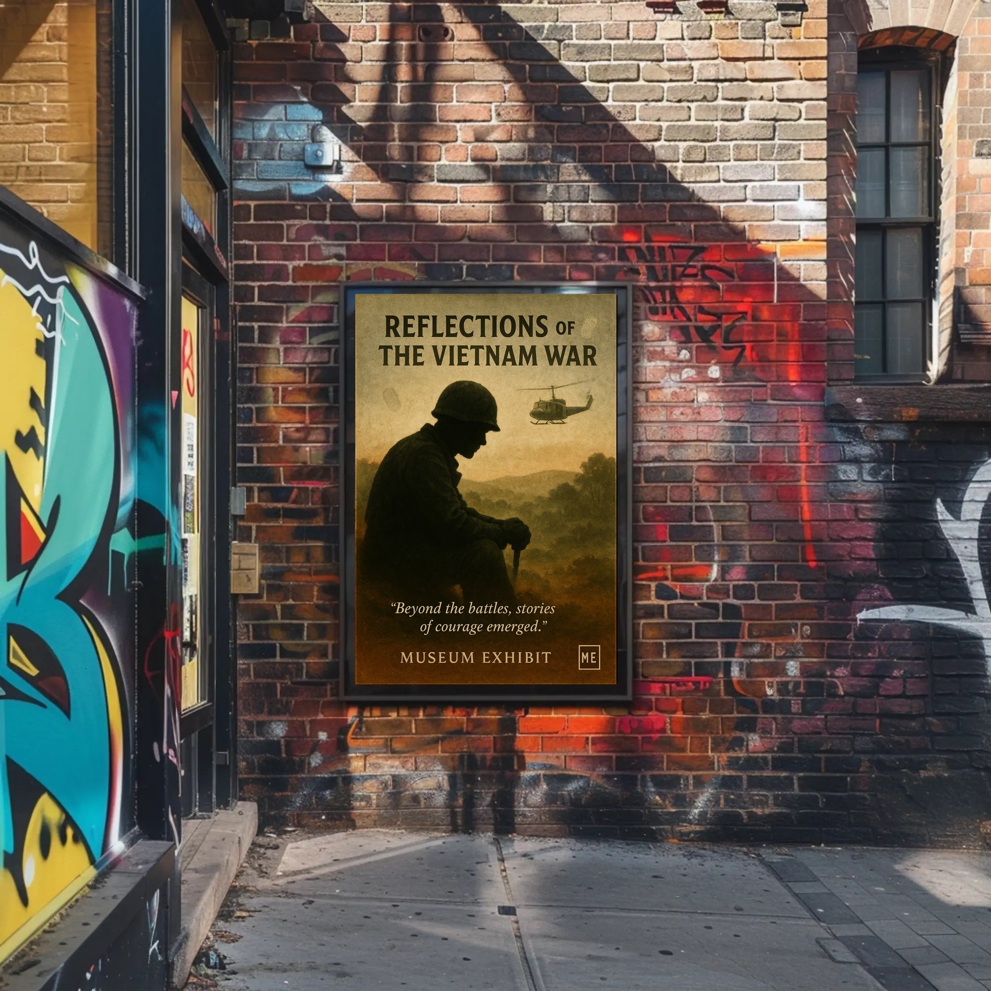 Reflections of the Vietnam War Poster Art Print