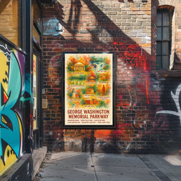 Theodore Roosevelt Island And George Poster