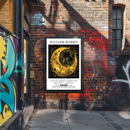 William Morris Cotton Prints Exhibition Poster