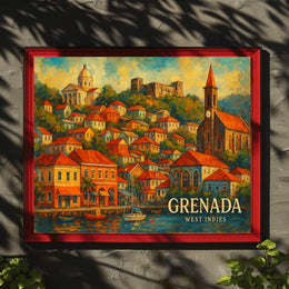 Grenada West Indies Poster