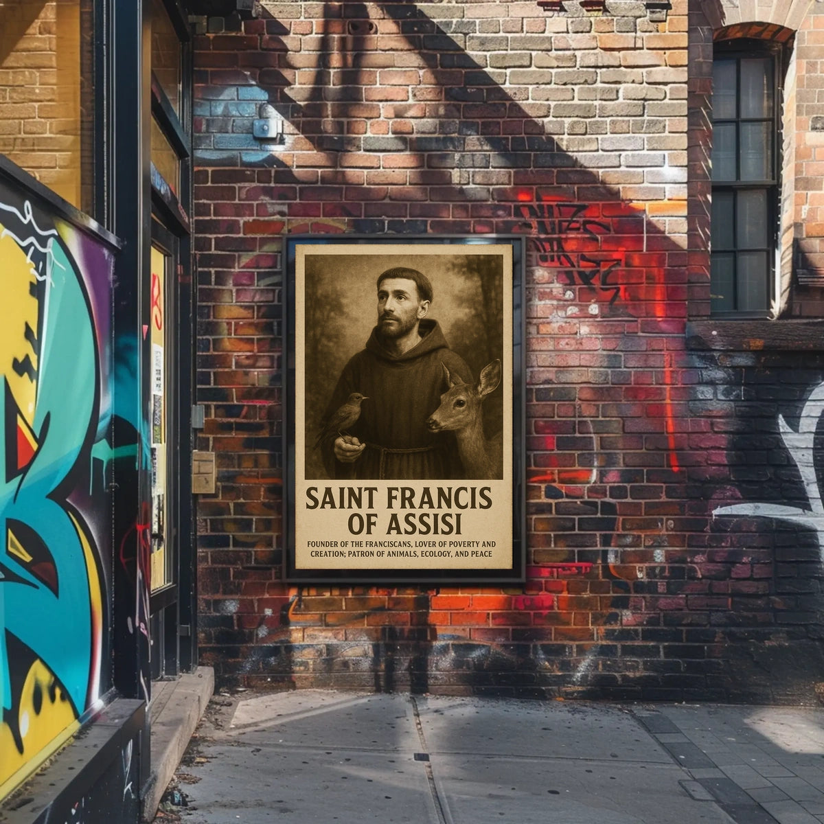 Saint Francis Of Assisi Poster