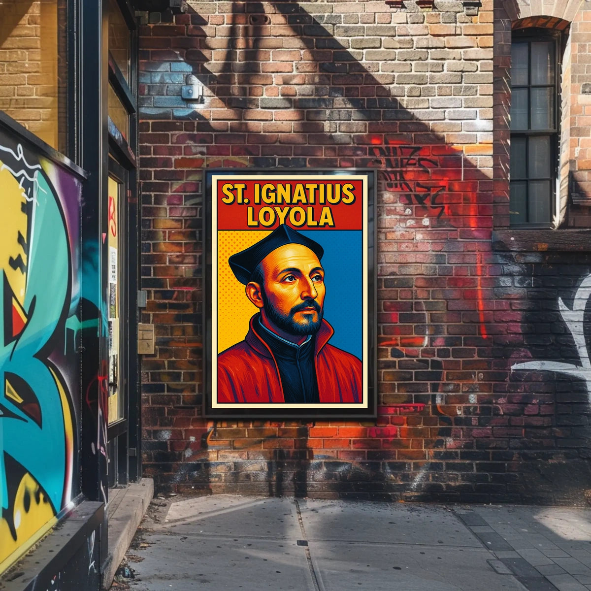 St. Ignatius Loyola Poster