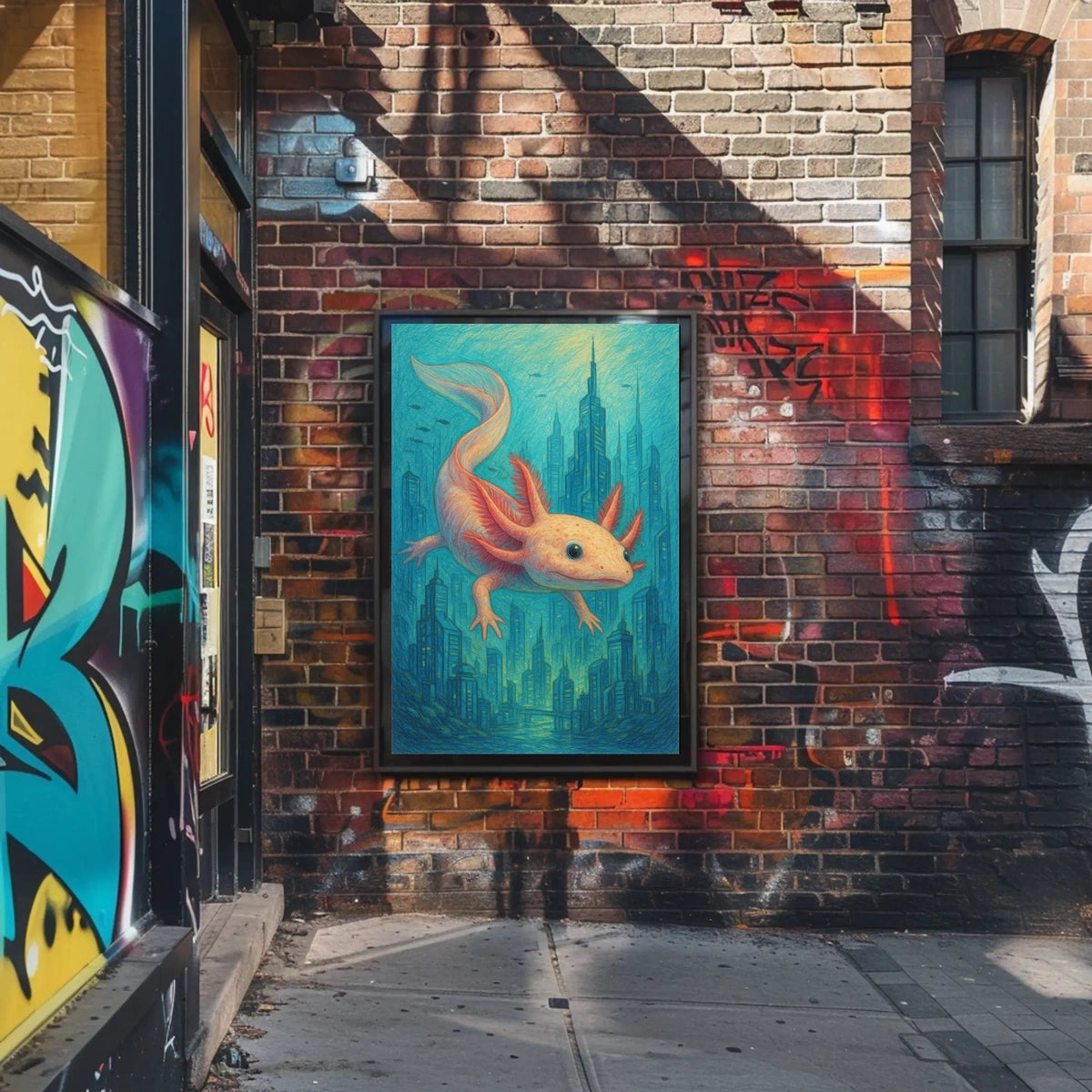 Aquatic Dreamscape Poster