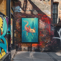 Aquatic Dreamscape Poster