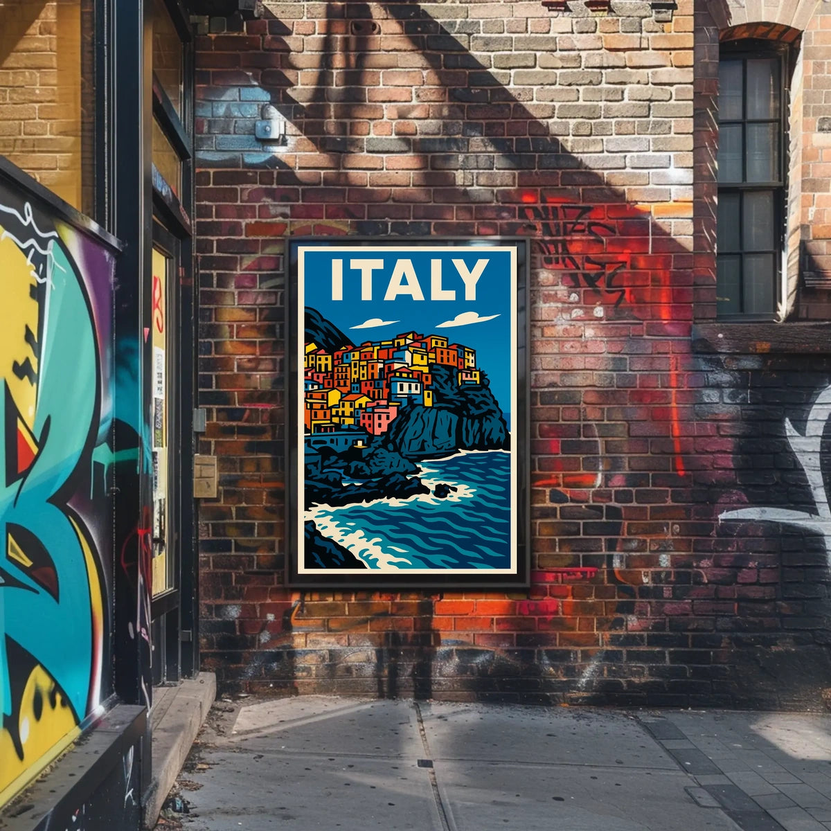 Vibrant Italy Poster