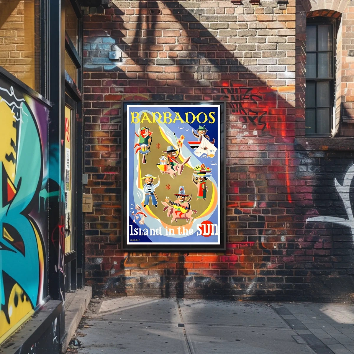 Barbados Island In The Sun Poster