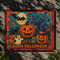 Halloween Urban Nightscape Cinematic Poster