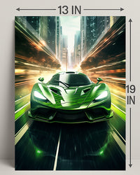 Speed In The City Poster