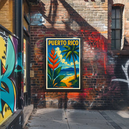 Puerto Rico Paradise Poster