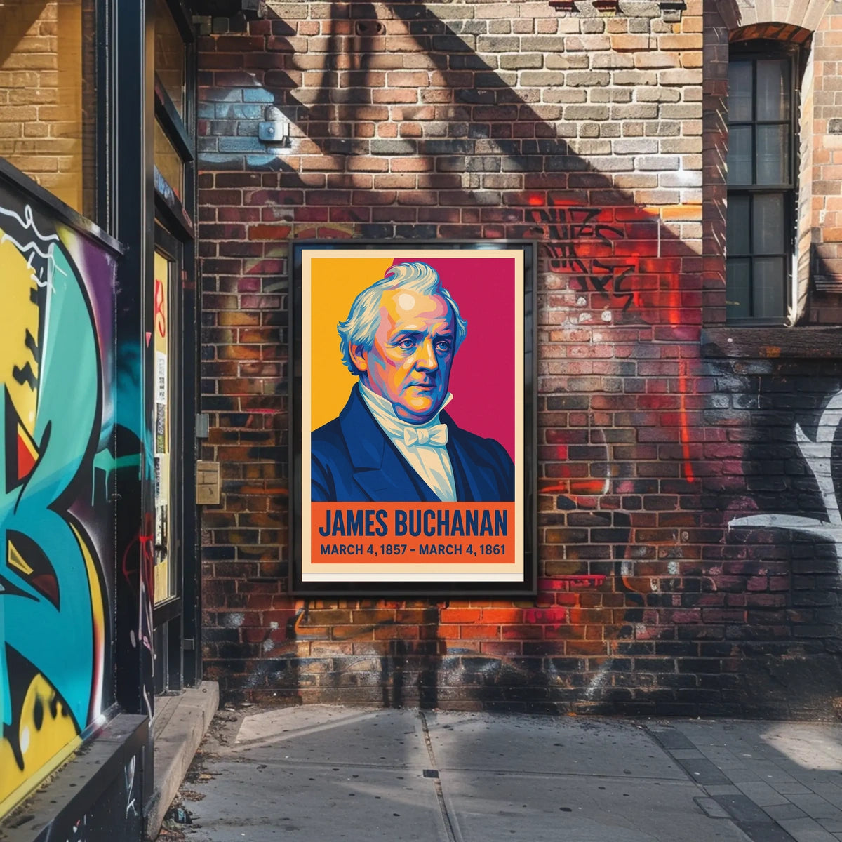 James Buchanan Poster