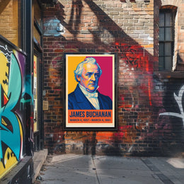 James Buchanan Poster