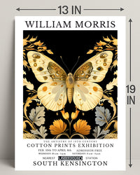 19th Century William Morris Art Exhibition Heritage Poster