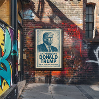 Donald Trump 47th President Poster