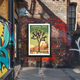 Joshua Tree National Park Scenic Poster Print