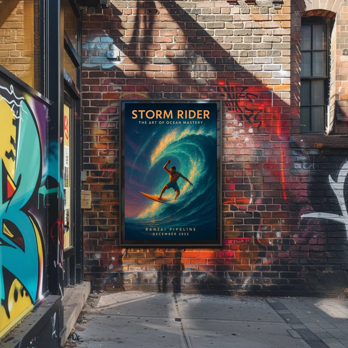 Storm Rider The Art of Ocean Mastery Poster