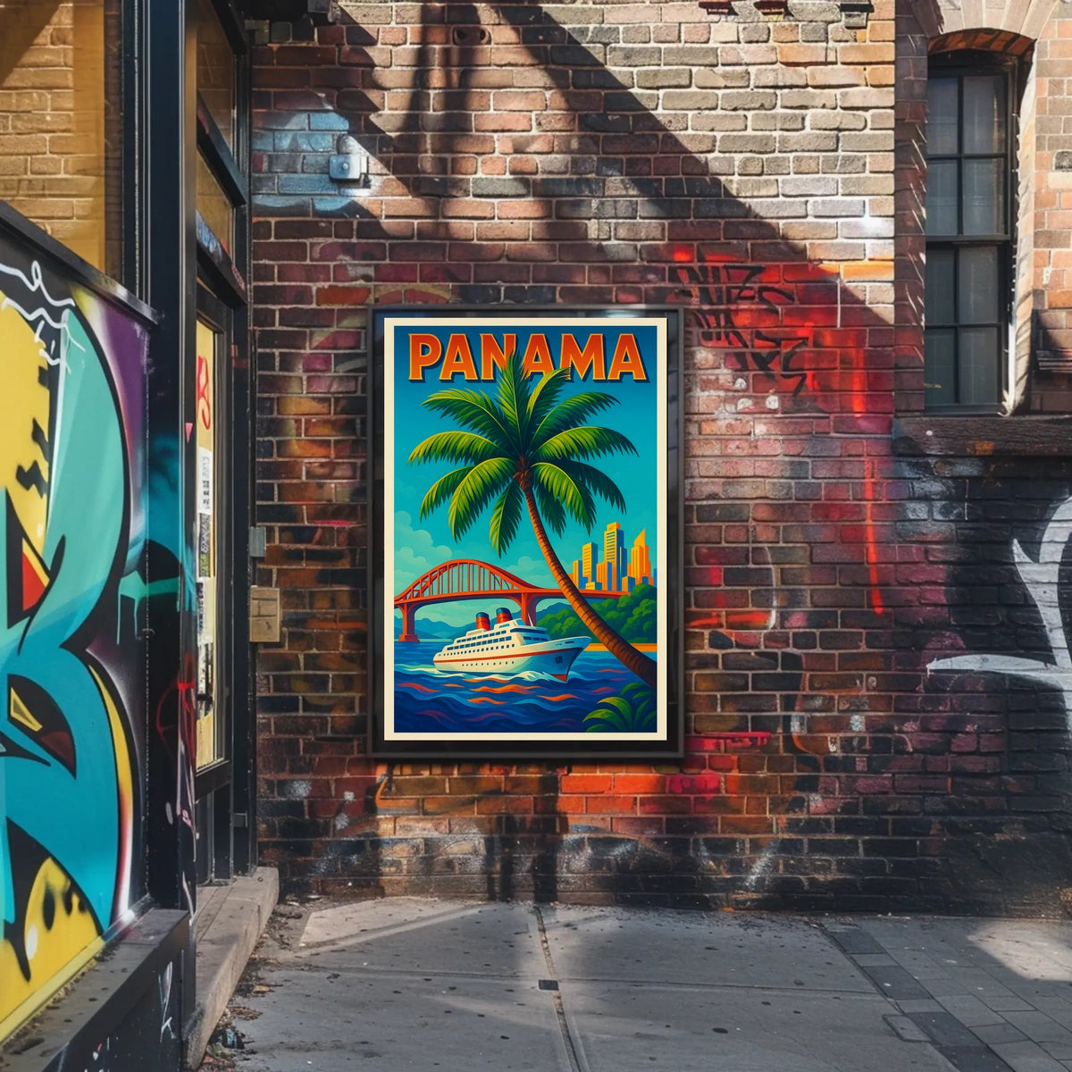 Panama Travel Poster