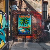 Panama Travel Poster
