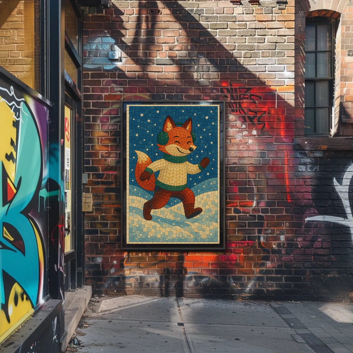 Forest Fox Poster