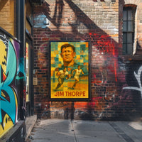 Jim Thorpe Athletic Legend Poster