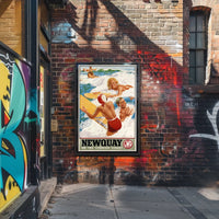 Newquay On The Cornish Coast Poster