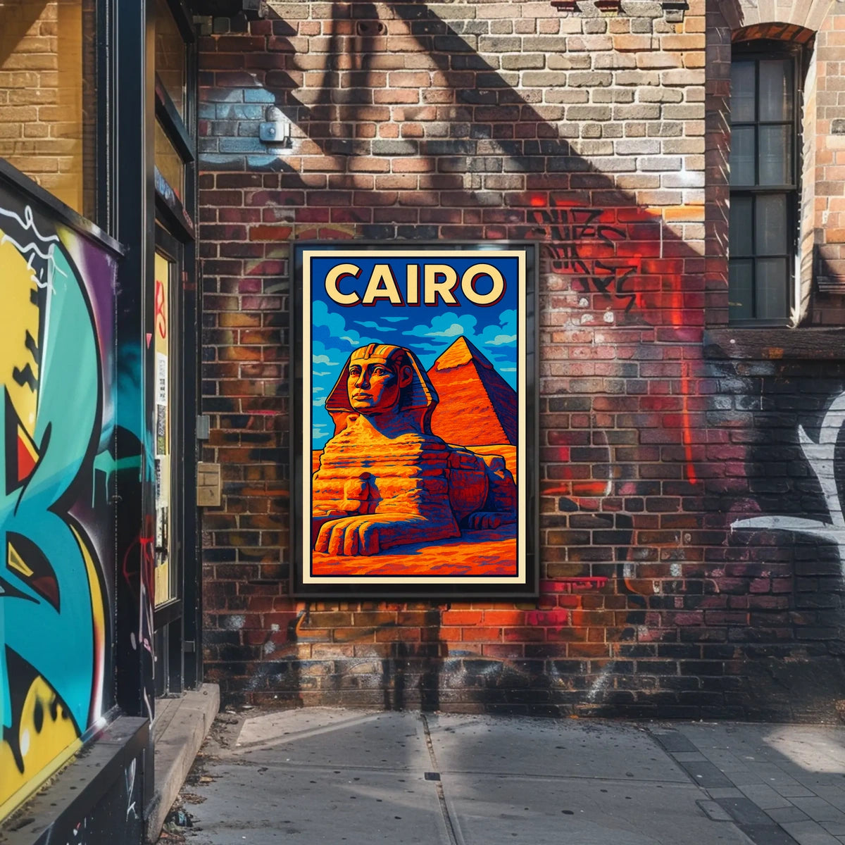 Cairo Travel Poster