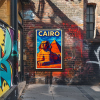 Cairo Travel Poster