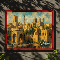 Libya Scenery Wanderlust Realism Poster