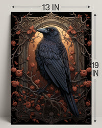 The Enigmatic Raven Poster