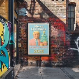 Festive Christmas Cheer with Gifts Cultural or Heritage Poster