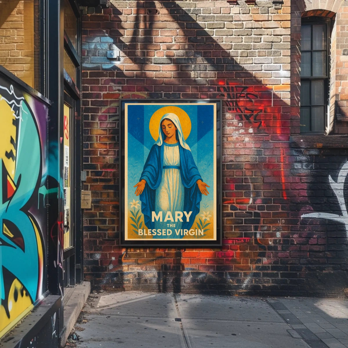 Mary The Blessed Virgin Poster