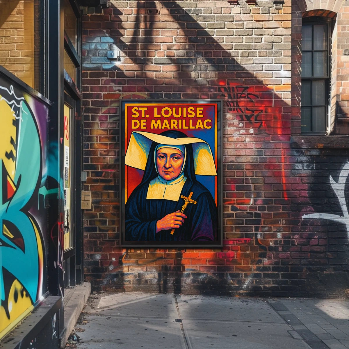 St. Louise de Marillac Poster