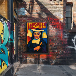 St. Louise de Marillac Poster