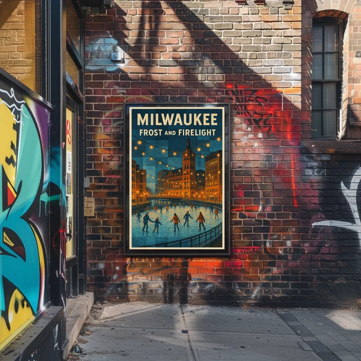 Milwaukee Frost And Firelight Poster