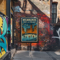 Milwaukee Frost And Firelight Poster