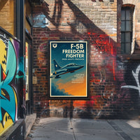 F-5B Freedom Fighter Poster