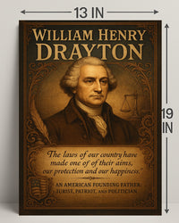 William Henry Drayton American Founding Father Poster PosterGoat