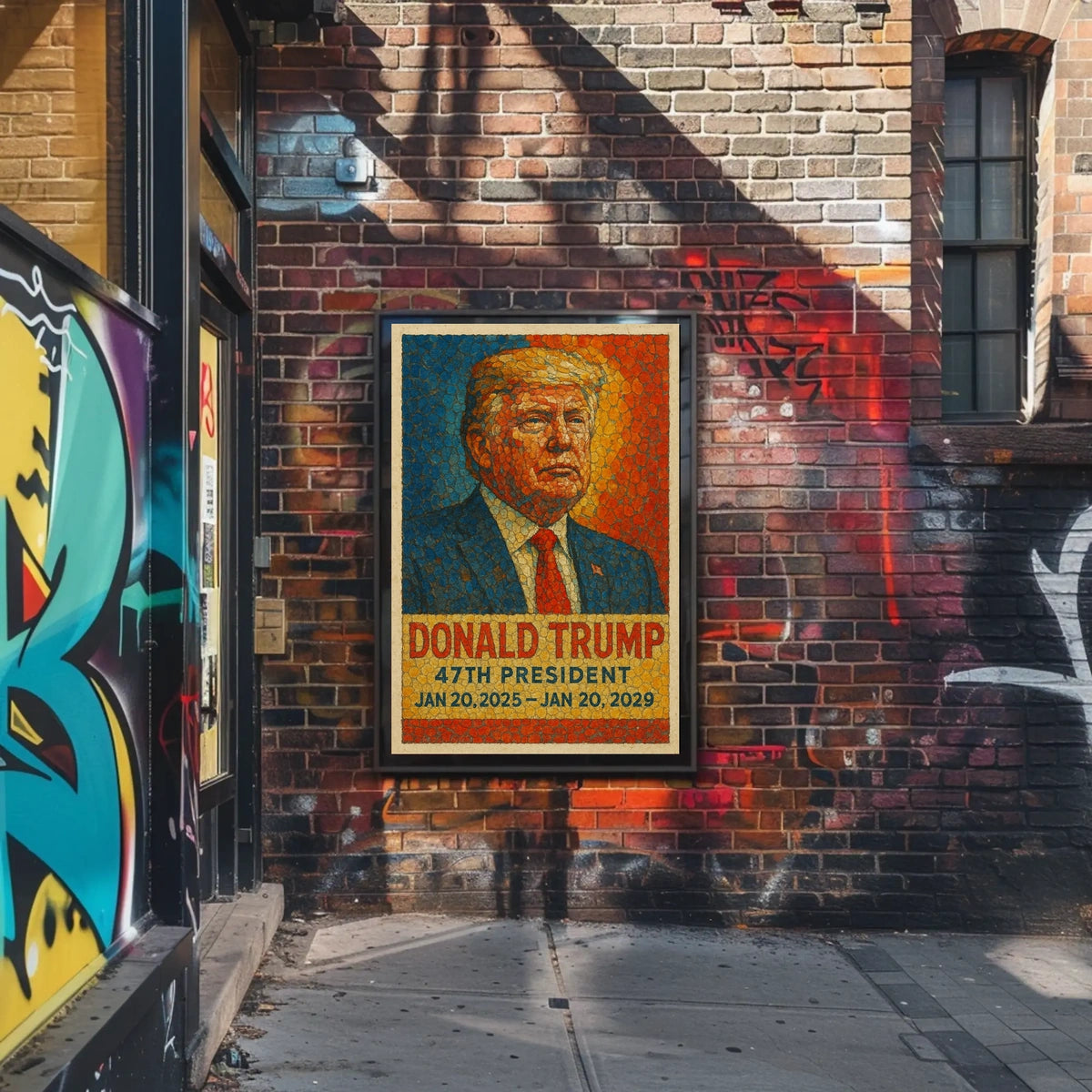 Donald Trump 47th President Poster
