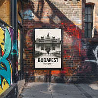 Budapest Reflection Poster