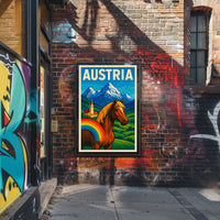 Austria A Vibrant Landscape Poster