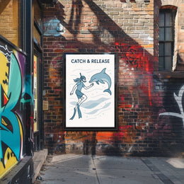 Catch & Release Poster PosterGoat
