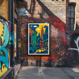 Iconic New York City Poster