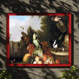 Exotic Garden Birds Art Print - Animal Poster