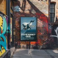 F/A-18 Hornet Athletic Poster