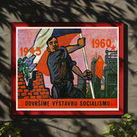 Post War Socialist Construction Poster