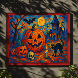 Halloween Night Fantasy Poster