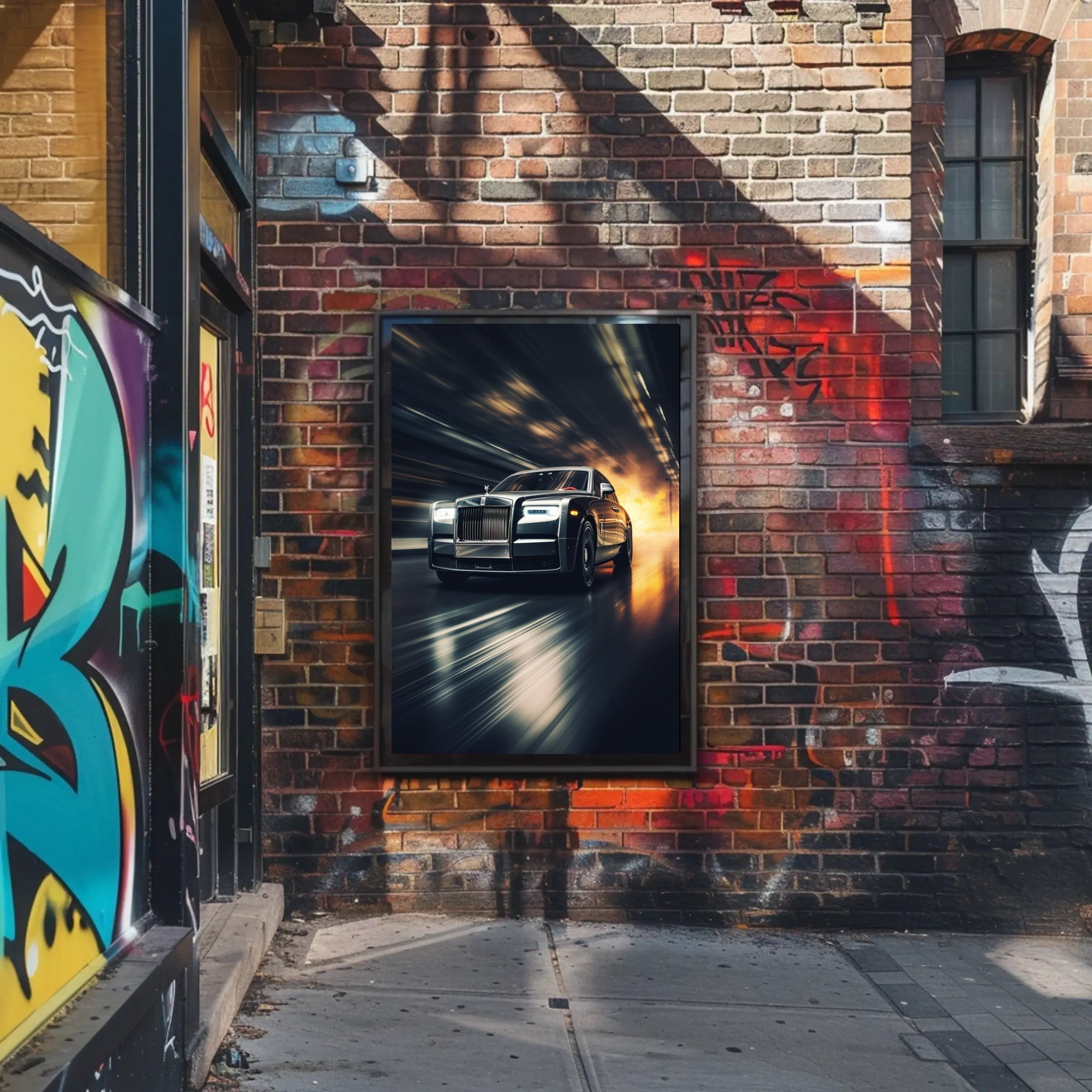 Speed And Elegance Poster